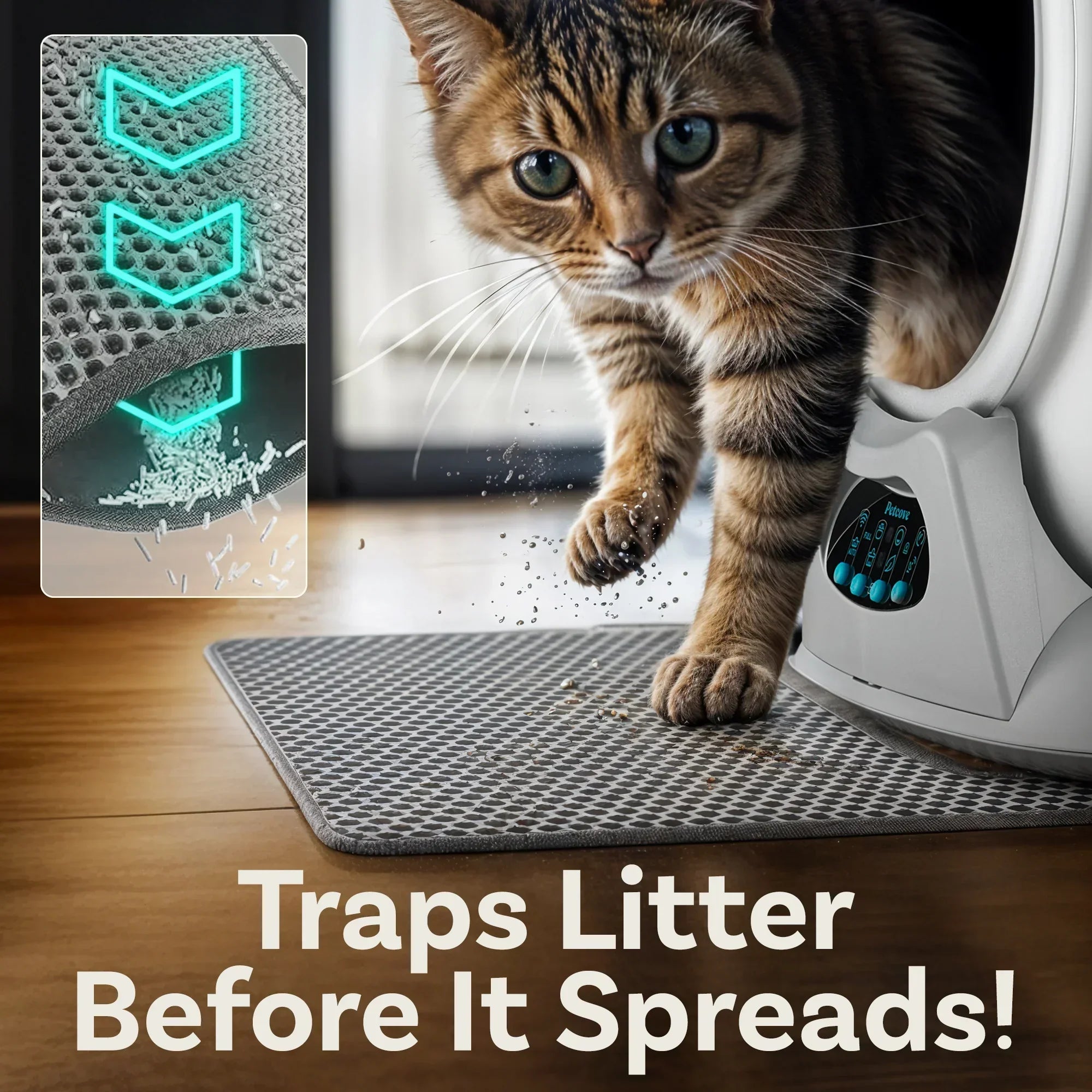 Petcove Cat Litter Mat - Image 2