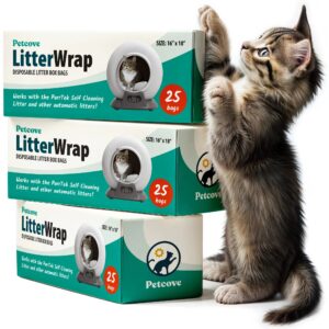 PurrTek™ LitterWrap Disposable Liner Refills - Pack of 3