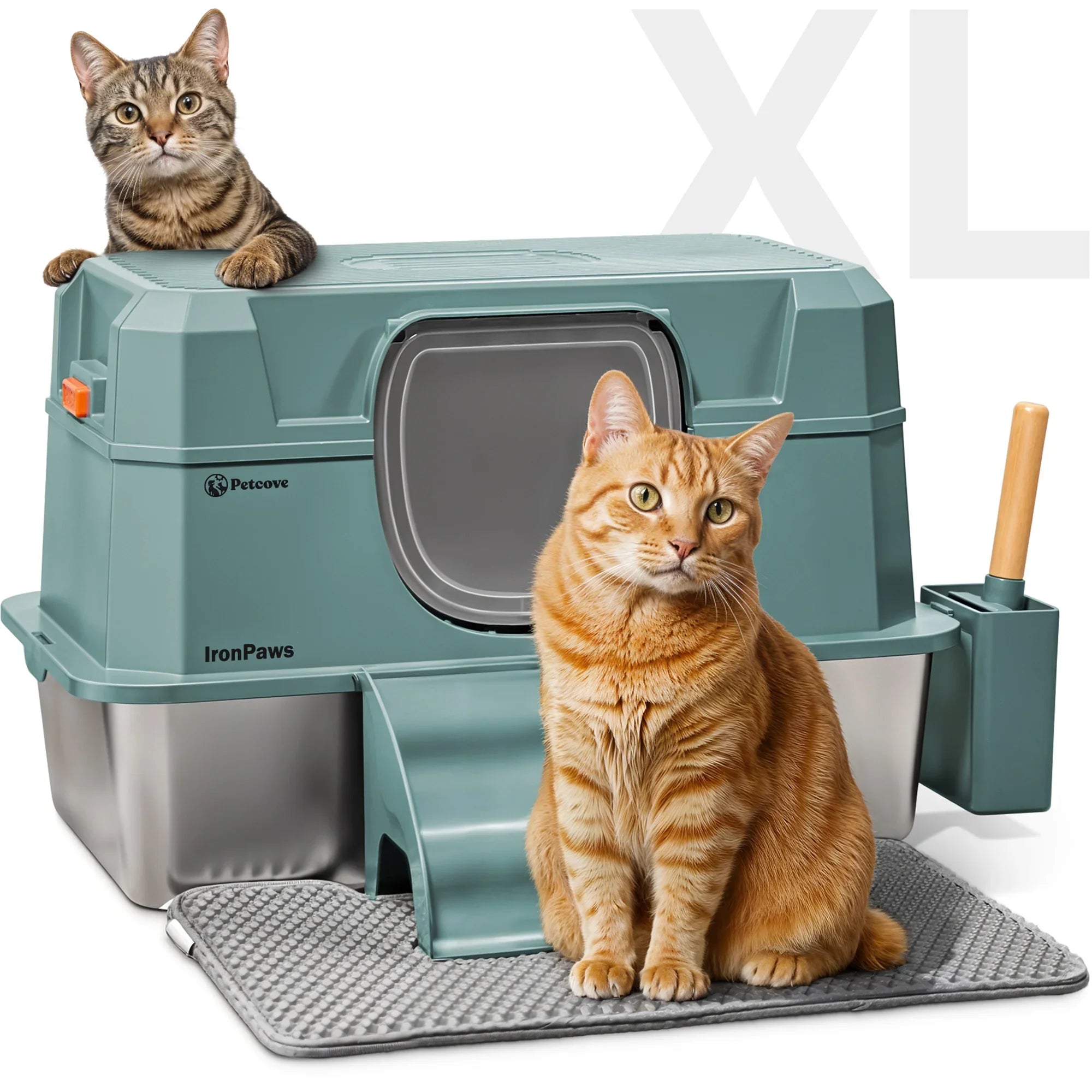 IronPaw™ Stainless Steel Litter Box - Image 10