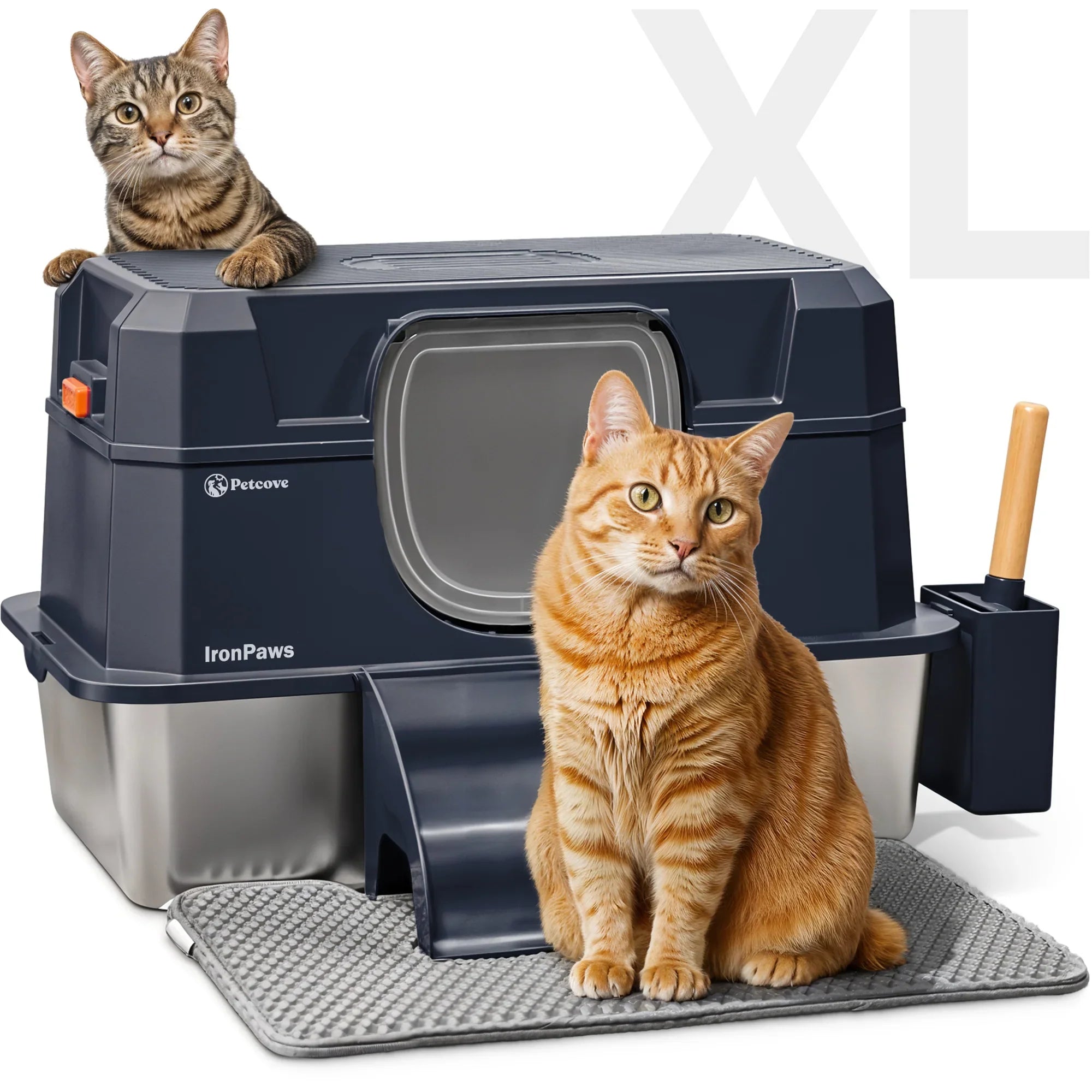 IronPaw™ Stainless Steel Litter Box - Image 11
