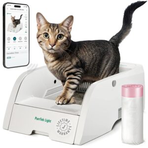 PurrTek™ Light Self-Cleaning Litter Box