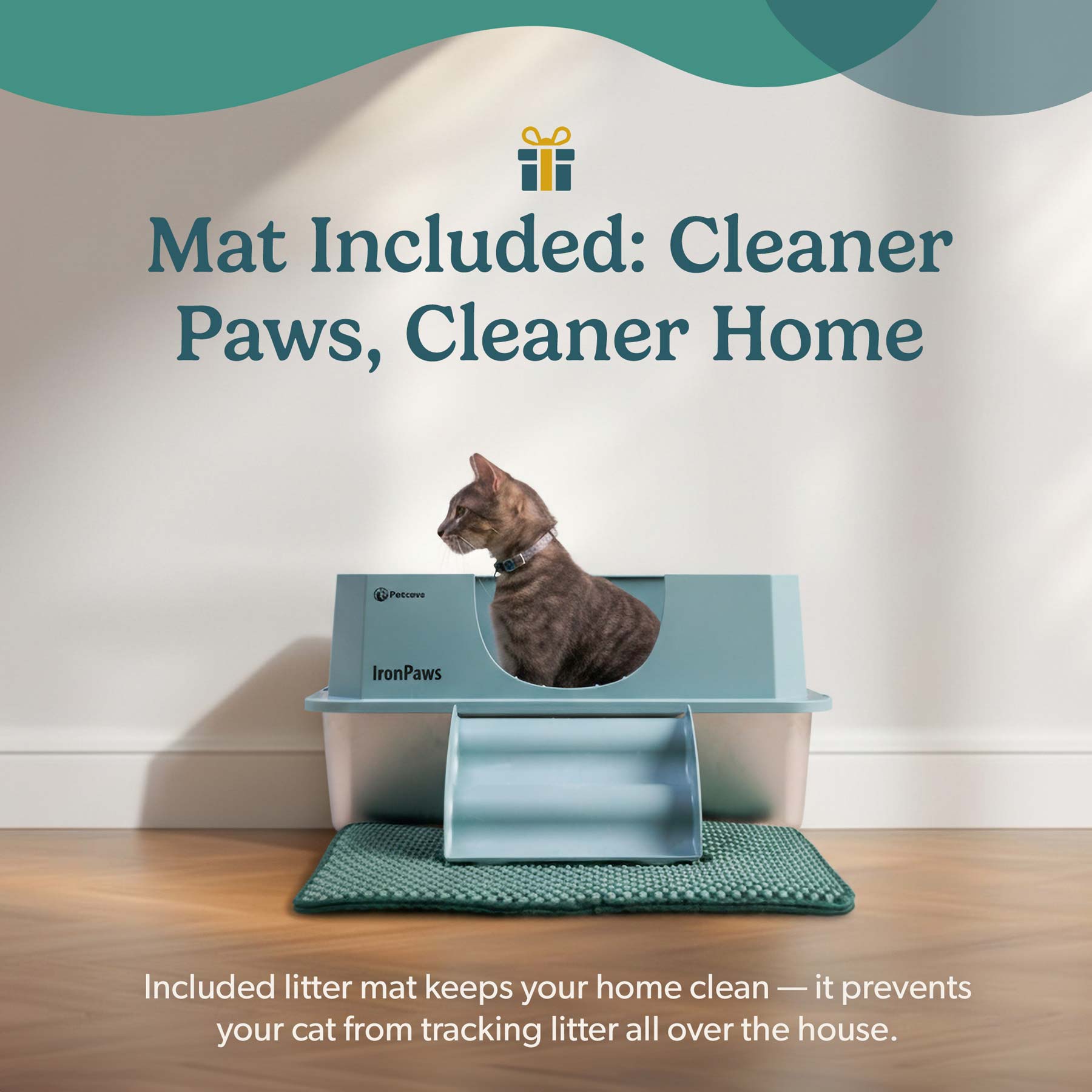 IronPaw™ Stainless Steel Litter Box - Image 4