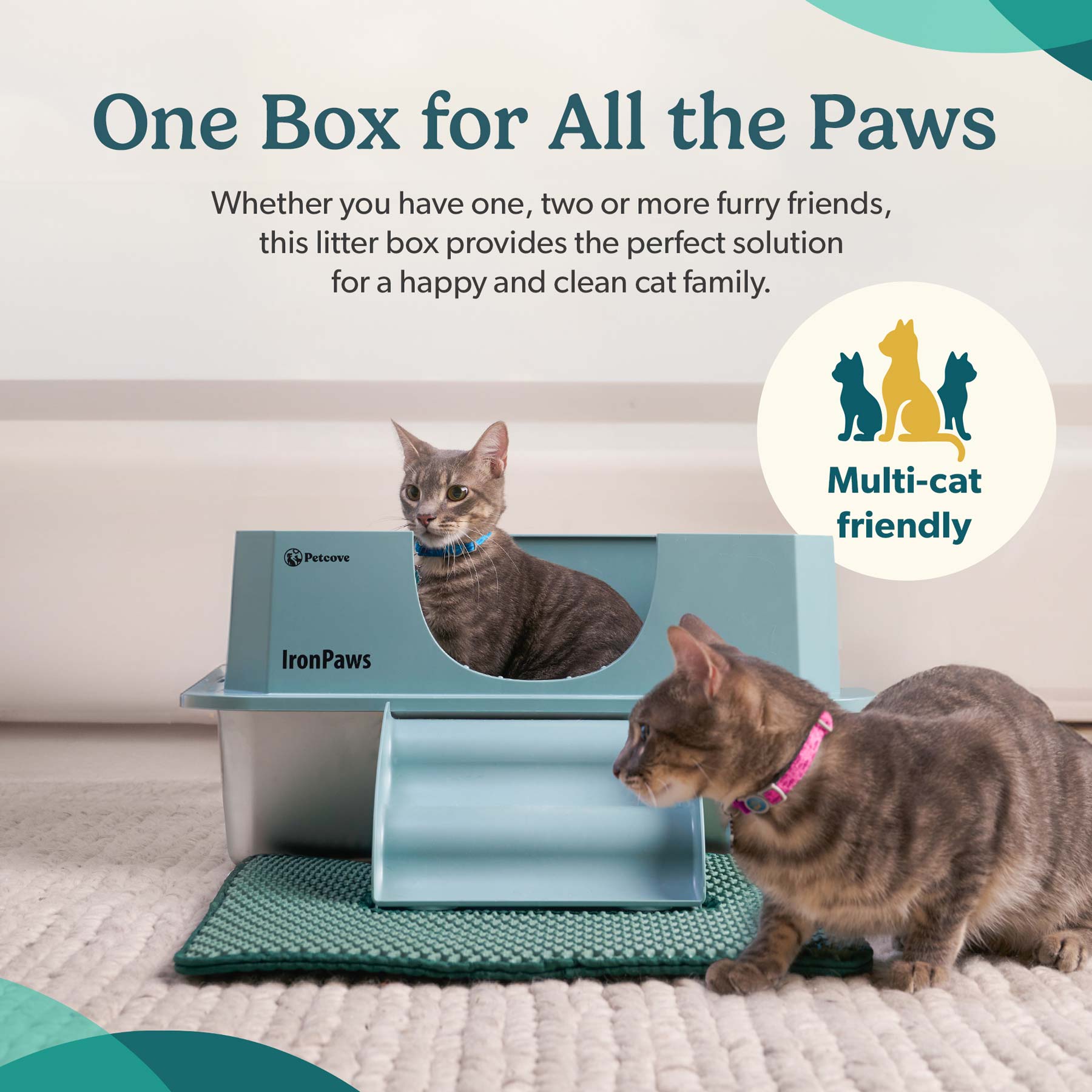 IronPaw™ Stainless Steel Litter Box - Image 6