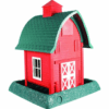 Bird Feeder with Large Seed Tray and Acrylic Windows