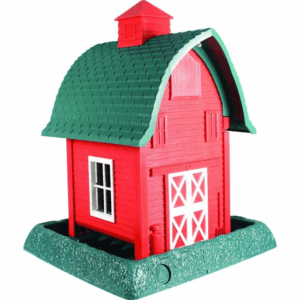 Bird Feeder with Large Seed Tray and Acrylic Windows