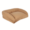 Orthopedic Dog Bed with Bolster Cushion and Removable Cover
