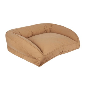 Orthopedic Dog Bed with Bolster Cushion and Removable Cover