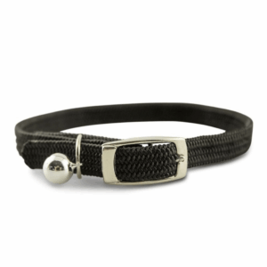 Adjustable Cat Collar with Safety Stretch and Bell