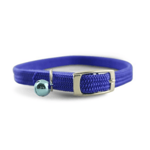 Adjustable Cat Collar with Safety Stretch and Bell